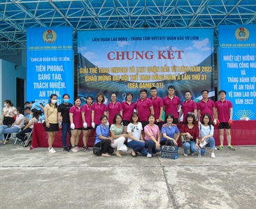 Viện KSND quận Bắc Từ Liêm tham gia giải thể thao CNVCLĐ và lực lượng vũ...